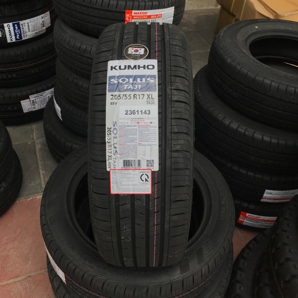 Lốp 205/55R17 Kumho TA31 Lốp Xpander 205/55R17